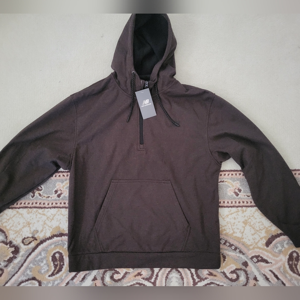 New Balance Brown Hoodie